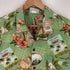 Winnie Fashion 総柄 コットン アロハシャツ メンズ JPN:XL