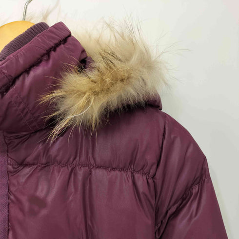 TTU 00s Y2K 短丈 ダブルジップ ファー ダウンジャケット メンズ JPN:M