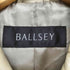 ボールジー BALLSEY cow leather カウレザーショート比翼ステンカラーコート レディース