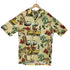 Winnie Fashion 総柄 コットン アロハシャツ メンズ JPN:XL