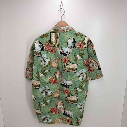 Winnie Fashion 総柄 コットン アロハシャツ メンズ JPN:XL