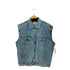 AUSTIN JEANS 香港製 ライトウォッシュ ノースリーブ デニムジャケット メンズ XL