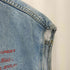 AUSTIN JEANS 香港製 ライトウォッシュ ノースリーブ デニムジャケット メンズ XL
