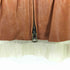 bon vieux temps lamb leather ラムレザープリーツデザインレースレイヤードジャケット レディース 1