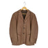 コムサイズム COMME CA ISM pig leather ピッグレザー3Bテーラードジャケット メンズ M