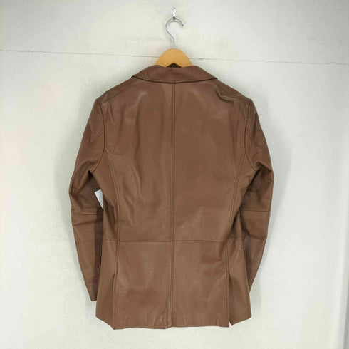 コムサイズム COMME CA ISM pig leather ピッグレザー3Bテーラードジャケット メンズ M