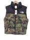 ザノースフェイス THE NORTH FACE ヌプシベスト 迷彩 カモフラ メンズ import:L