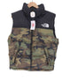 ザノースフェイス THE NORTH FACE ヌプシベスト 迷彩 カモフラ メンズ import:L