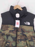 ザノースフェイス THE NORTH FACE ヌプシベスト 迷彩 カモフラ メンズ import:L