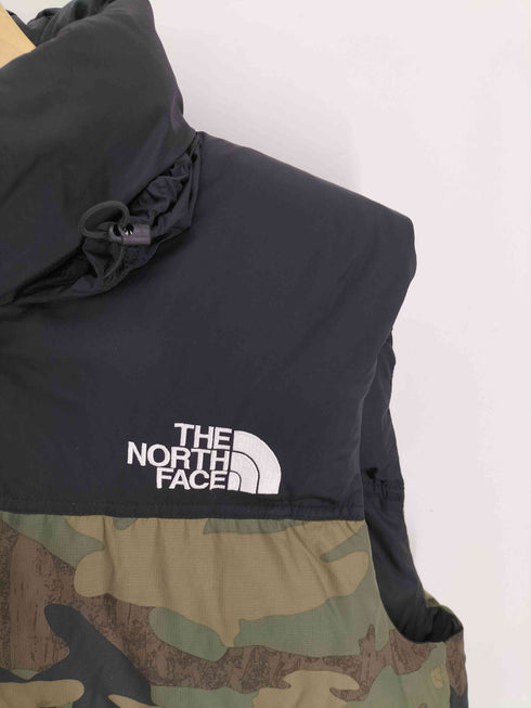 ザノースフェイス THE NORTH FACE ヌプシベスト 迷彩 カモフラ メンズ import:L
