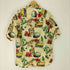 Winnie Fashion 総柄 コットン アロハシャツ メンズ JPN:XL