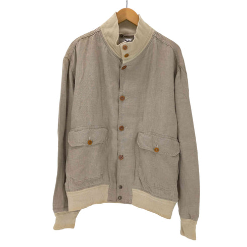 シーピーカンパニー C.P.COMPANY 90S 95SS ROMEO GIGLI ロメオジリ期 イタリア製 リネン バルスター ジャケット ブルゾン メンズ EUR:54