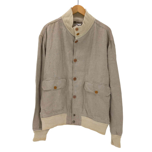 シーピーカンパニー C.P.COMPANY 90S 95SS ROMEO GIGLI ロメオジリ期 イタリア製 リネン バルスター ジャケット ブルゾン メンズ EUR:54
