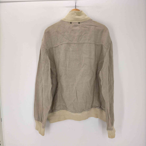 シーピーカンパニー C.P.COMPANY 90S 95SS ROMEO GIGLI ロメオジリ期 イタリア製 リネン バルスター ジャケット ブルゾン メンズ EUR:54