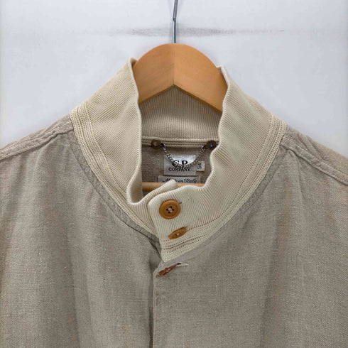 シーピーカンパニー C.P.COMPANY 90S 95SS ROMEO GIGLI ロメオジリ期 イタリア製 リネン バルスター ジャケット ブルゾン メンズ EUR:54