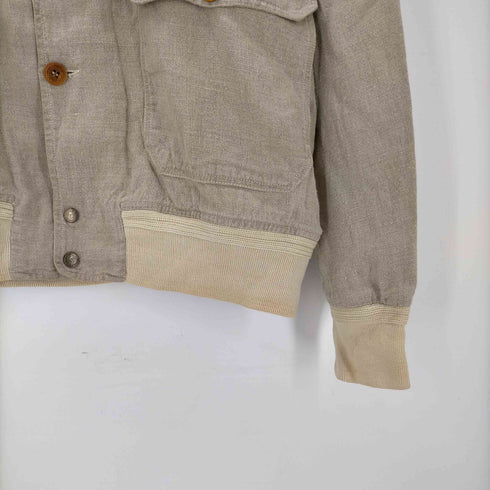 シーピーカンパニー C.P.COMPANY 90S 95SS ROMEO GIGLI ロメオジリ期 イタリア製 リネン バルスター ジャケット ブルゾン メンズ EUR:54