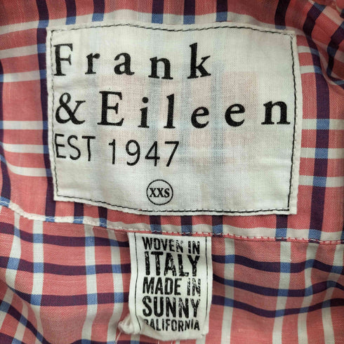 フランクアンドアイリーン Frank&Eileen レギュラーカラーL/S チェックシャツ レディース xxs
