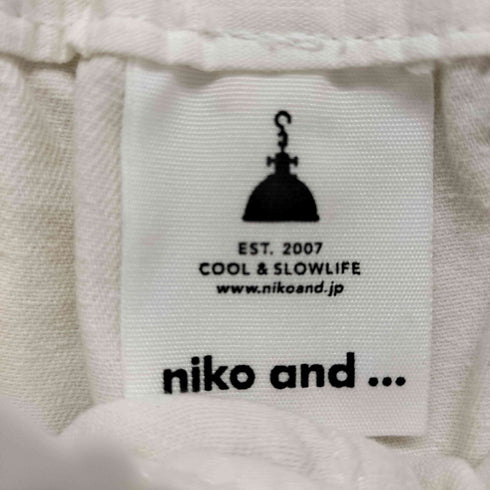 ニコアンド niko and... クレイジーカーゴコクーンパンツ レディース FREE