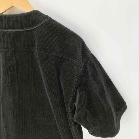 アンディフィーテッド UNDEFEATED ベースボールチーム ブランドロゴ刺繍 コーデュロイ ノーカラー ジャケット メンズ JPN:M