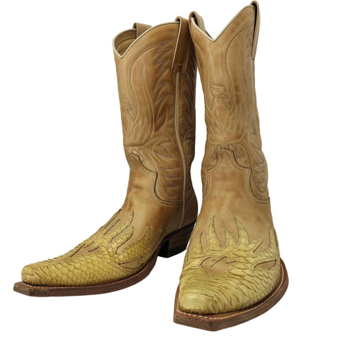 SENDRA センドラ 本革 ウエスタンブーツ メンズ US:8