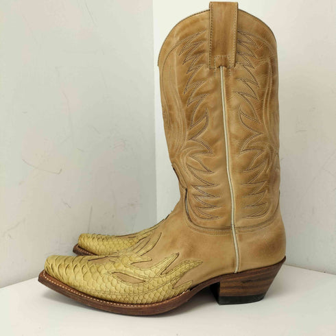 SENDRA センドラ 本革 ウエスタンブーツ メンズ US:8