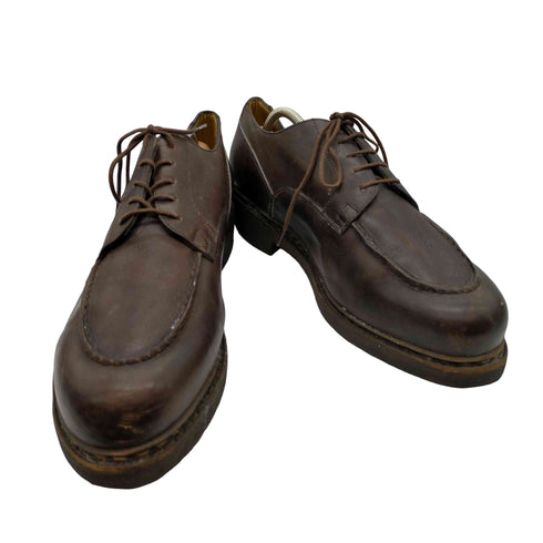 パラブーツ Paraboot 90S フランス製 CHAMBORD シャンボート Uチップ レザー シューズ デカタグ メンズ 8 1/2 F