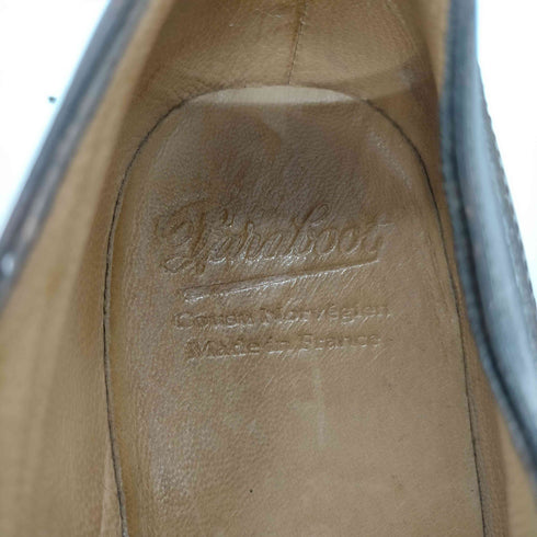 パラブーツ Paraboot 90S フランス製 CHAMBORD シャンボート Uチップ レザー シューズ デカタグ メンズ 8 1/2 F