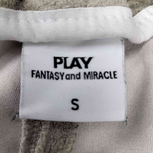 プレイコムデギャルソン PLAY COMME des GARCONS パイル地 スウェットパンツ レディース JPN:S