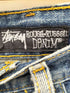 ステューシー Stussy カナダ製 ROUGH&RUGGED DENIM ラフ&ラギッドデニム リメイク ショート デニム パンツ メンズ US:30-31