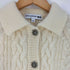 ユニクロイネスドラフレサンジュ UNIQLO INES DE LA FRESSANGE ローゲージケーブルカーディガン レディース import:S