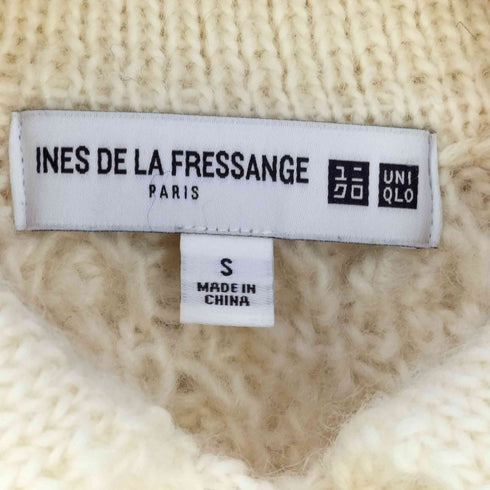 ユニクロイネスドラフレサンジュ UNIQLO INES DE LA FRESSANGE ローゲージケーブルカーディガン レディース import:S