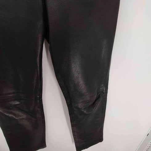 アニエスベーオム Agnes b.homme フランス製 シープレザー 5ポケット ボタンフライ ストレート パンツ メンズ 40