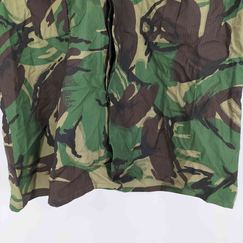 ユーロミリタリー Euro military ポルトガル軍 リップストップ カモ柄 ミリタリーシャツ メンズ EUR:44