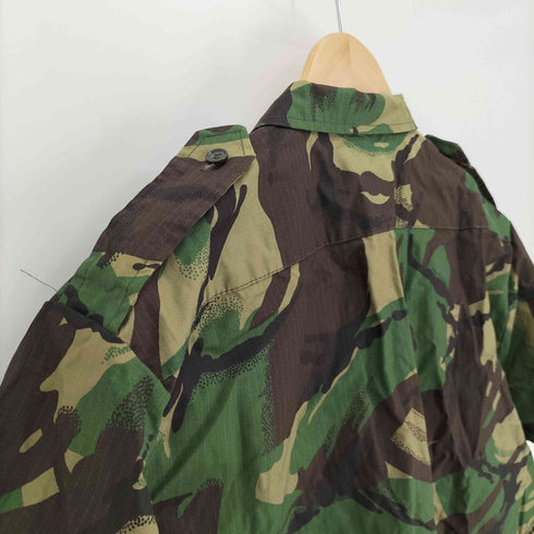 ユーロミリタリー Euro military ポルトガル軍 リップストップ カモ柄 ミリタリーシャツ メンズ EUR:44