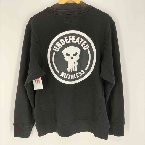 アンディフィーテッド UNDEFEATED ロゴ バックプリント リバースウィーブ スウェット トレーナー メンズ import:M