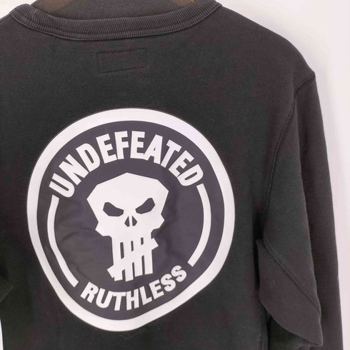 アンディフィーテッド UNDEFEATED ロゴ バックプリント リバースウィーブ スウェット トレーナー メンズ import:M