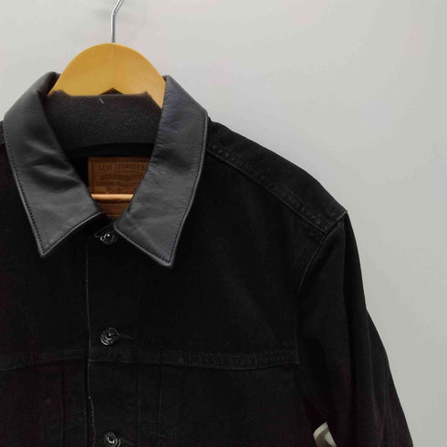 リーバイス Levis 別注 2nd Type トラッカー ジャケット 襟レザー メンズ import:M