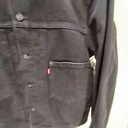 リーバイス Levis 別注 2nd Type トラッカー ジャケット 襟レザー メンズ import:M