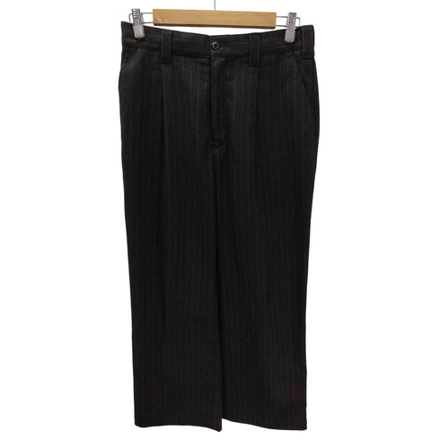 フォーワンセブンバイエディフィス 417 by EDIFICE 26SS WOOSTEDLIKE ワイド イージー スラックス パンツ メンズ JPN:M