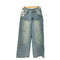 シーイン SHEIN スタースタッズデニムパンツ レディース 26