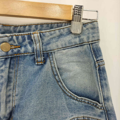 シーイン SHEIN スタースタッズデニムパンツ レディース 26