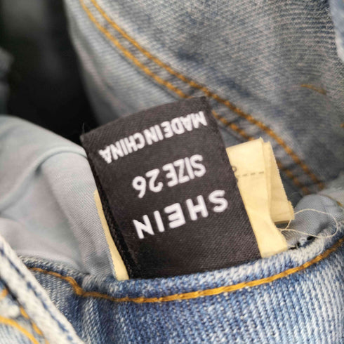 シーイン SHEIN スタースタッズデニムパンツ レディース 26