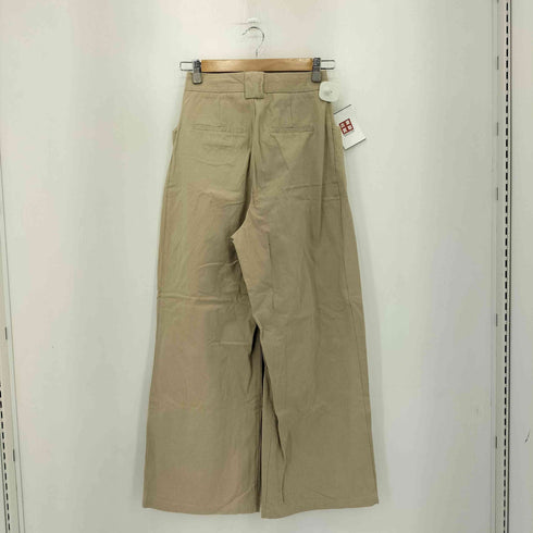 サイドポケットワイドパンツ レディース S