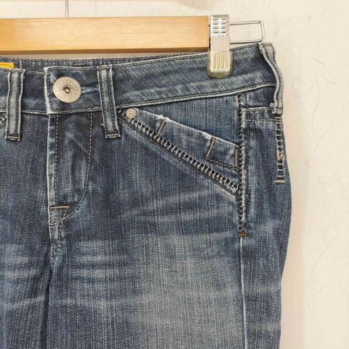 マリテフランソワジルボー MARITHE FRANCOIS GIRBAUD クロップドデニムパンツ Y2K レディース JPN:S