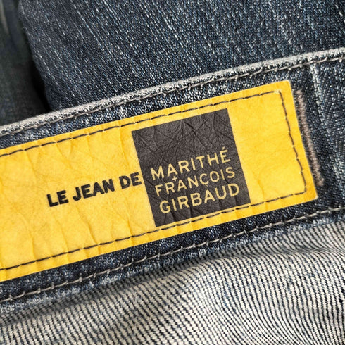 マリテフランソワジルボー MARITHE FRANCOIS GIRBAUD クロップドデニムパンツ Y2K レディース JPN:S
