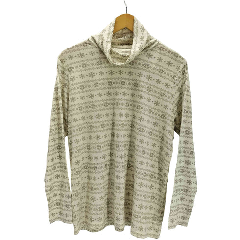 エディーバウアー Eddie Bauer ノルディック柄カットソー レディース import:XL