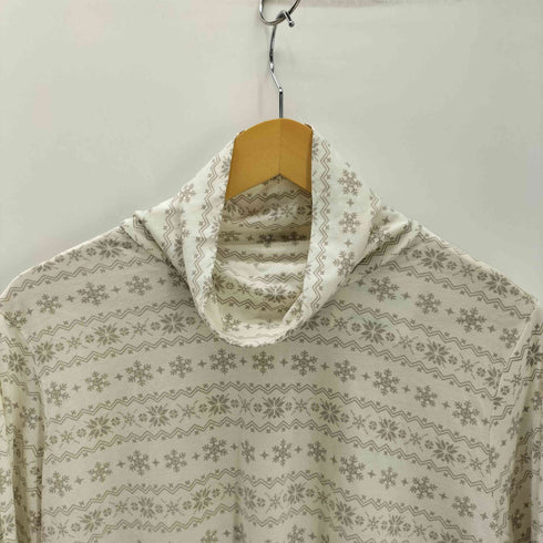 エディーバウアー Eddie Bauer ノルディック柄カットソー レディース import:XL