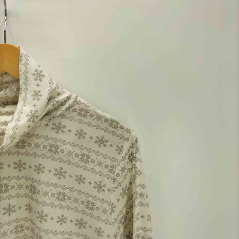 エディーバウアー Eddie Bauer ノルディック柄カットソー レディース import:XL