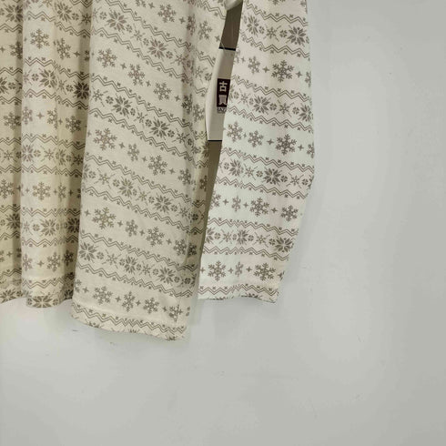 エディーバウアー Eddie Bauer ノルディック柄カットソー レディース import:XL