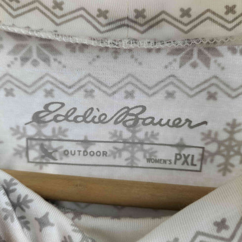 エディーバウアー Eddie Bauer ノルディック柄カットソー レディース import:XL